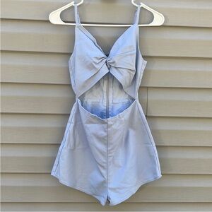 By the way. | Blue Cutout Romper size Extra Small